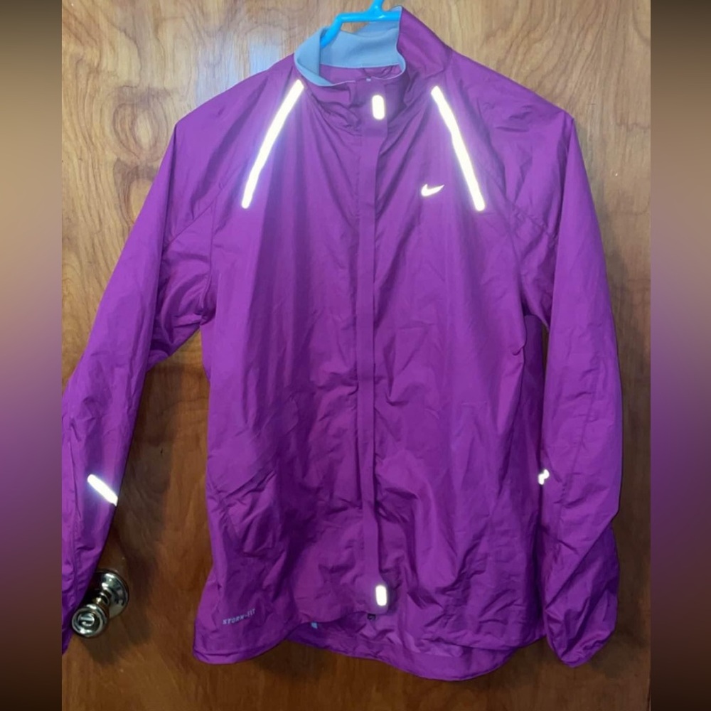 Nike running rain jacket